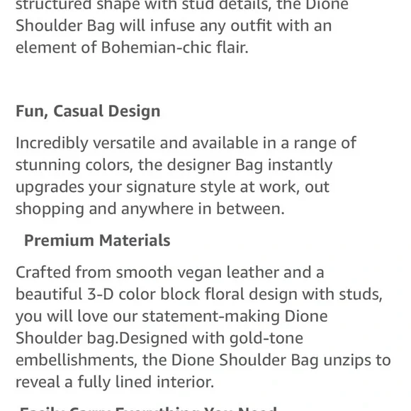 NWT MKF Dione Shoulder Bag - Picture 13 of 14